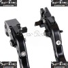 Folding Levers - Kawasaki ZX6R 00-04 ZX9R 00-03 ZX10R 04-05 ZX12R 00-06 ZZR600 05-09 Z1000 03-06 VERSYS 1000 12-14